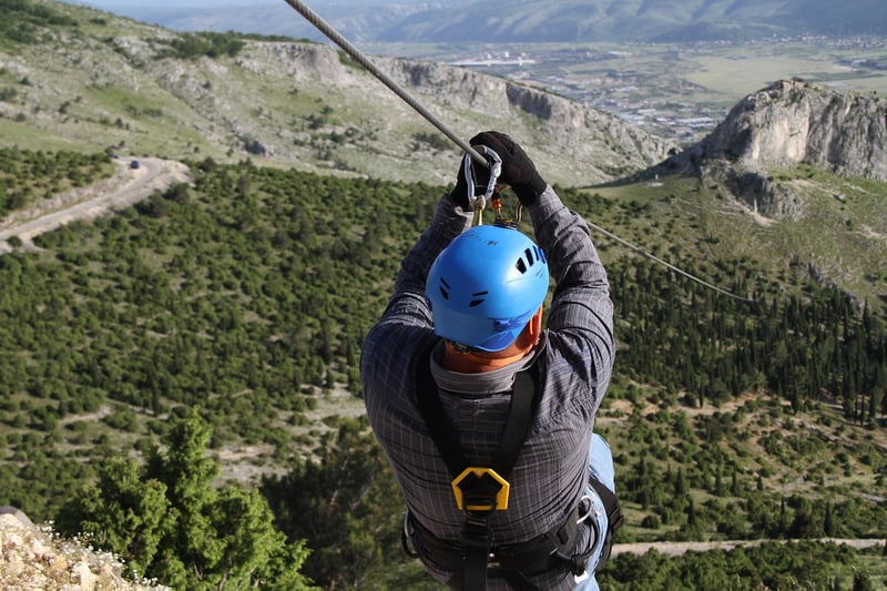 Ziplining Thrills